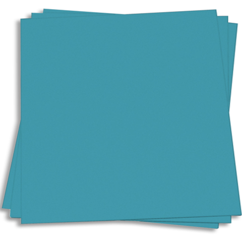 50 Bright Aqua Blue Cardstock 65lb Cover Paper - 9 x 12 Inches Frame and Sketch Pad Size - 65 lb/pound Light Weight Cardstock - Quality Smooth Paper