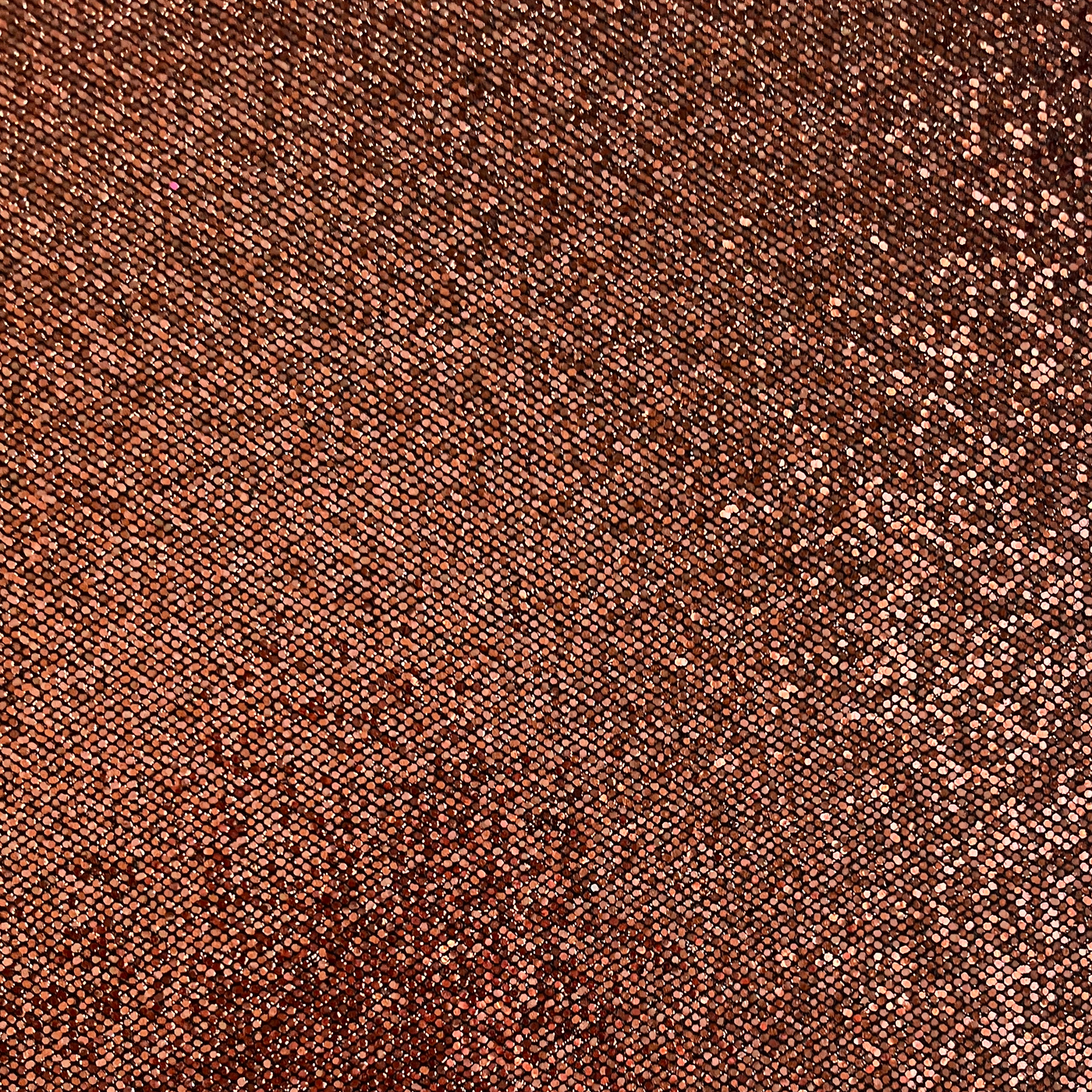 COPPER Sequin Glitter Cardstock - Copper orange disco ball glitter