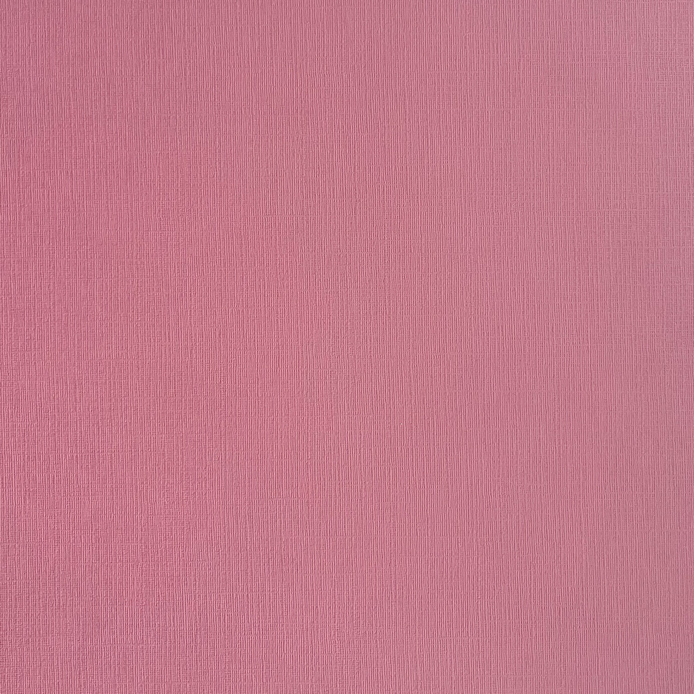 Coral Rose - Textured 12x12 Cardstock - Bright pink canvas scrapbook paper
