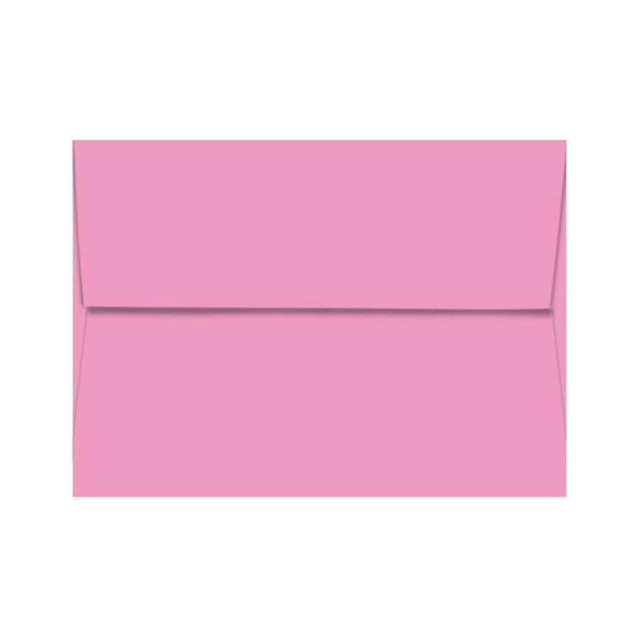COTTON CANDY - dark pink Pop-Tone invitation envelope  with square flap envelope