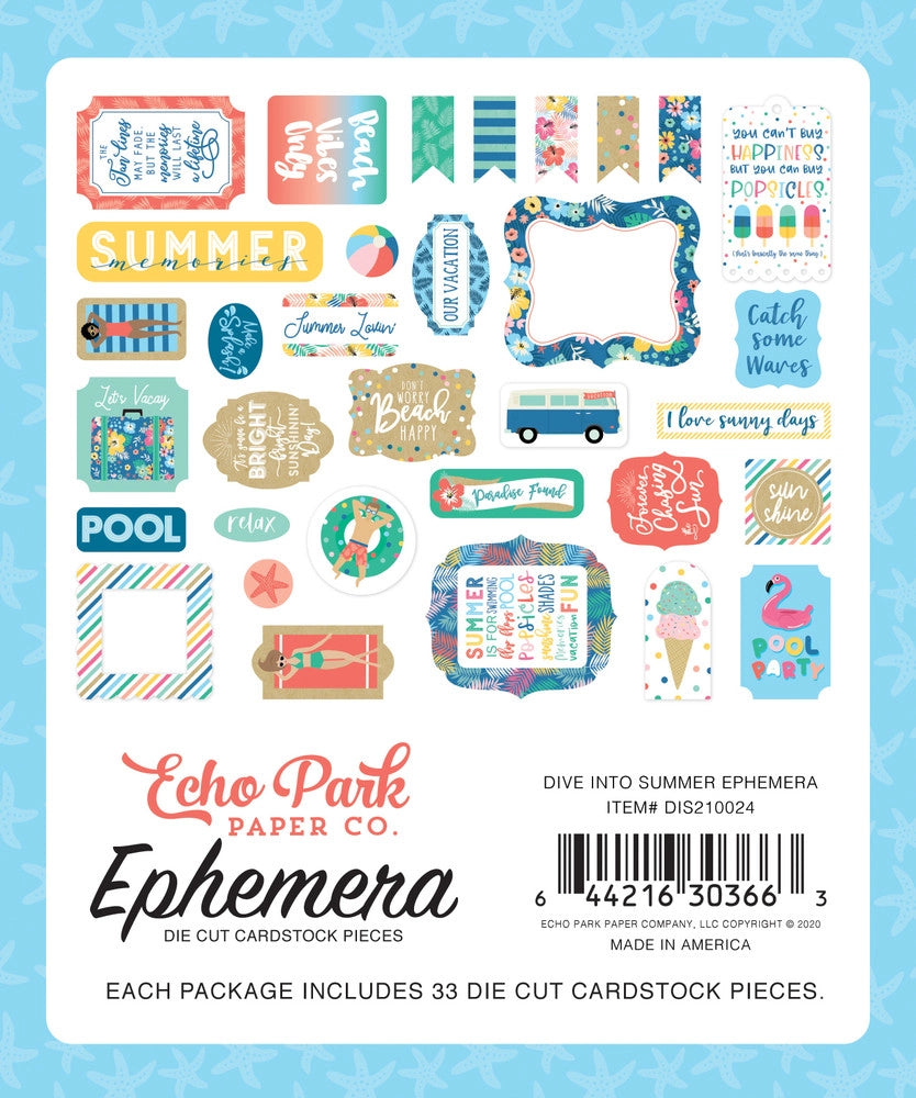 DIVE INTO SUMMER Ephemera - Echo Park