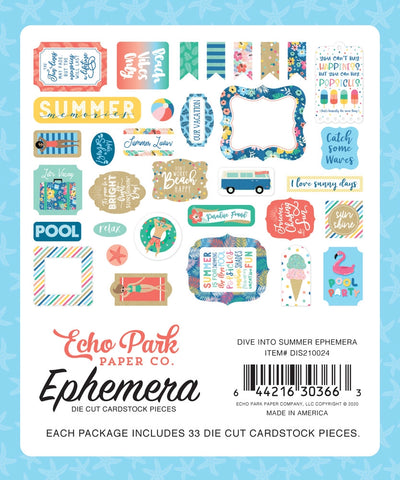 DIVE INTO SUMMER Ephemera - Echo Park