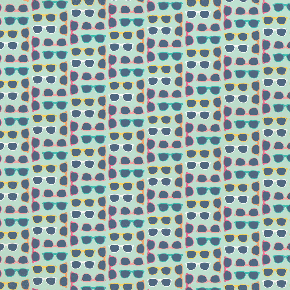 SOAK UP THE SUN - 12x12 Double-Sided Patterned Paper - Echo Park