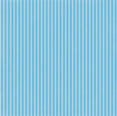 Poolside Stripe 12x12 cardstock from Echo Park Paper - blue and white - reverse side