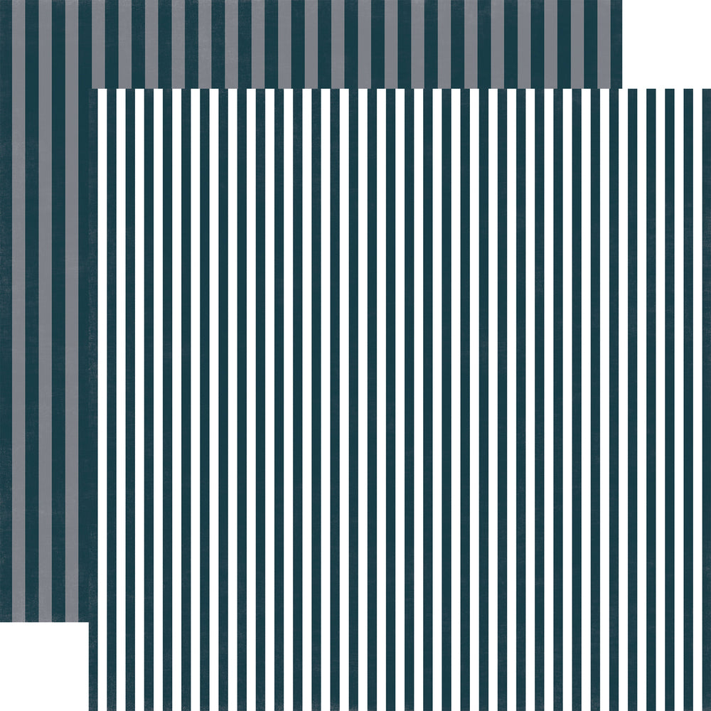 TOY SOLDIER STRIPE 12x12 Pattern Cardstock from Echo Park Paper Co.