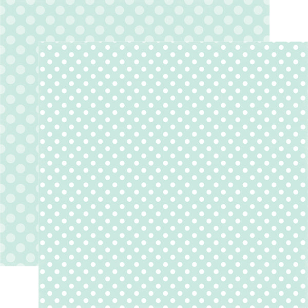 SMOOTH ICE DOT 12x12 Pattern Cardstock from Echo Park Paper Co.