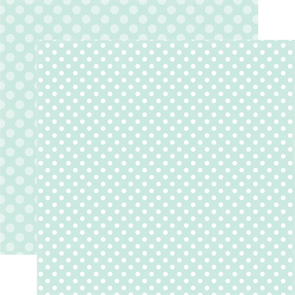 SMOOTH ICE DOT 12x12 Pattern Cardstock from Echo Park Paper Co.