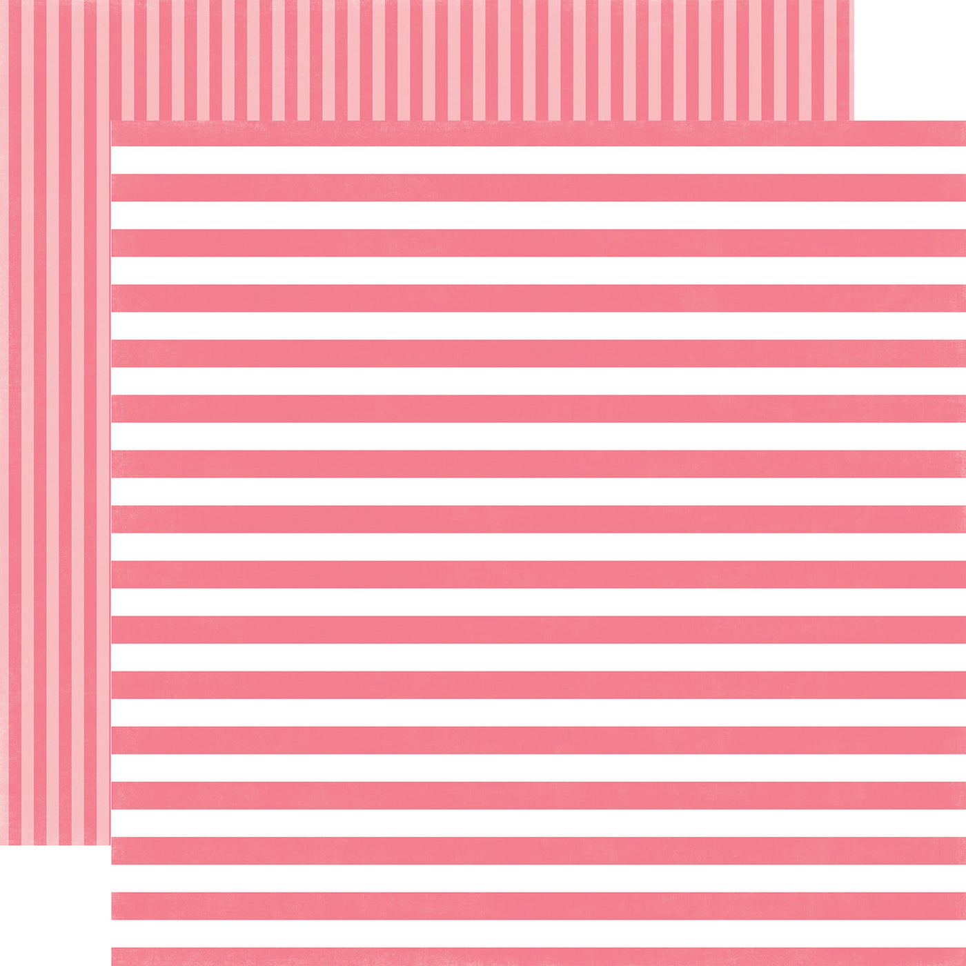 LIPSTICK STRIPE 12x12 Cardstock from Dots & Stripes Collection by Echo Park Paper Co.