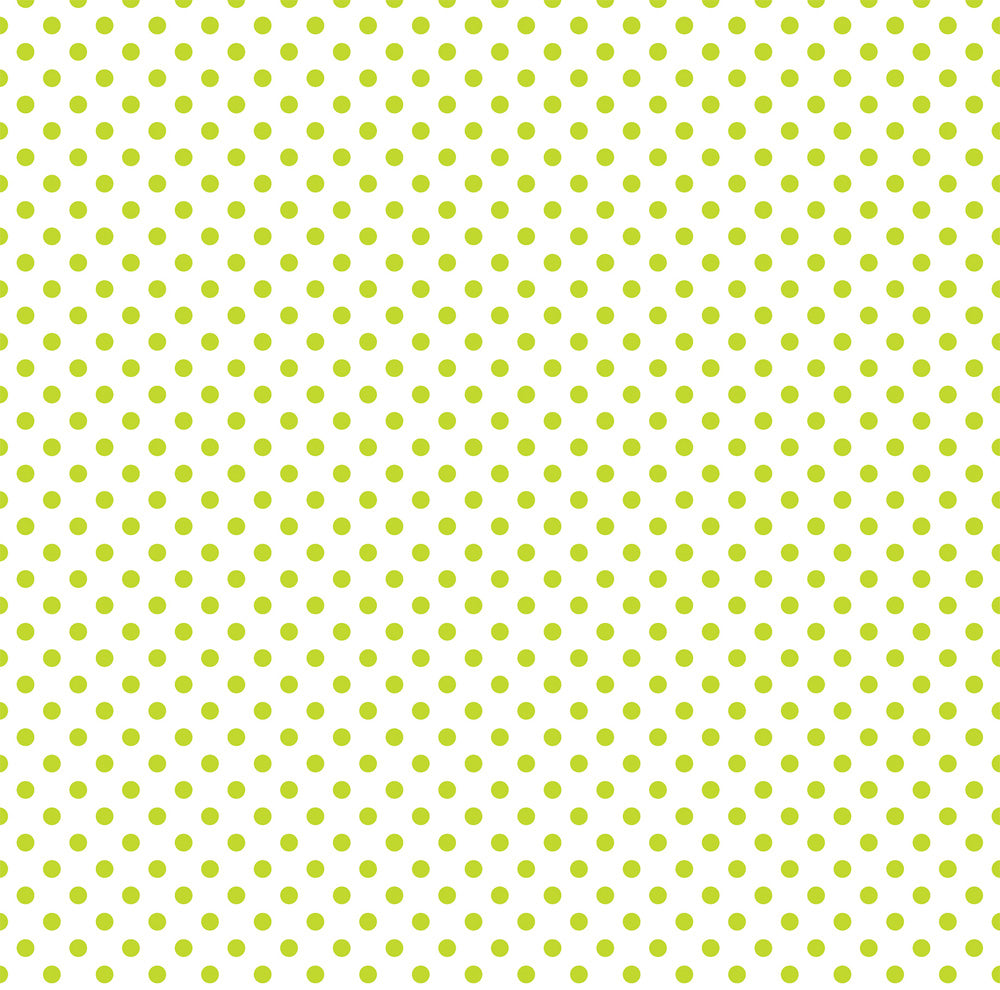GREEN GRASS dots on 12x12 transparent vellum paper by Echo Park Paper Co.