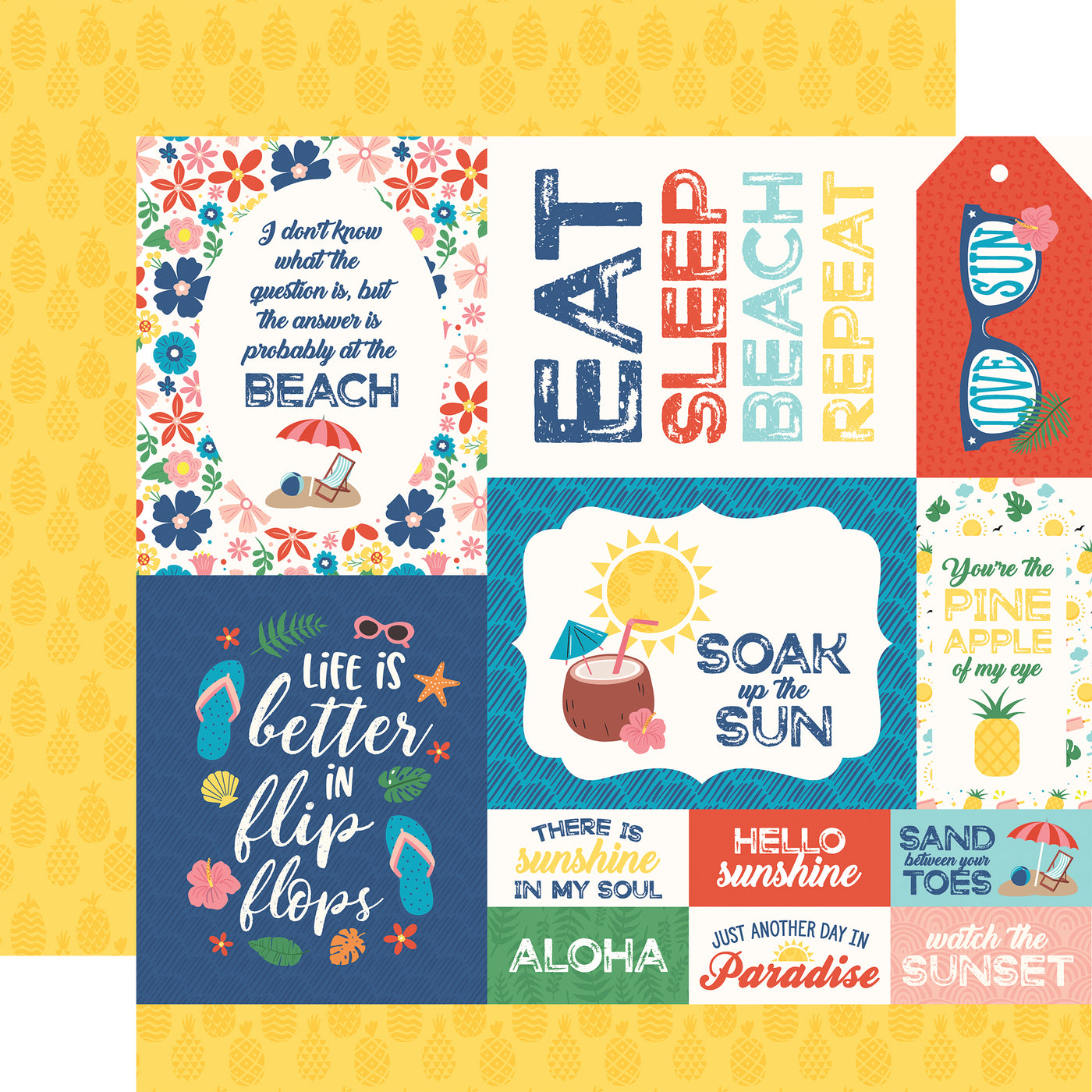 ENDLESS SUMMER 12x12 Collection Kit - Echo Park