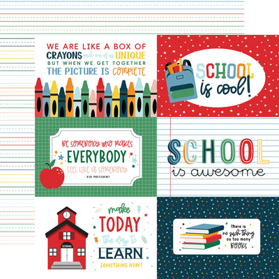 FIRST DAY OF SCHOOL 12x12 Collection Kit - Echo Park