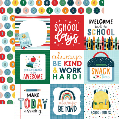 FIRST DAY OF SCHOOL 12x12 Collection Kit - Echo Park