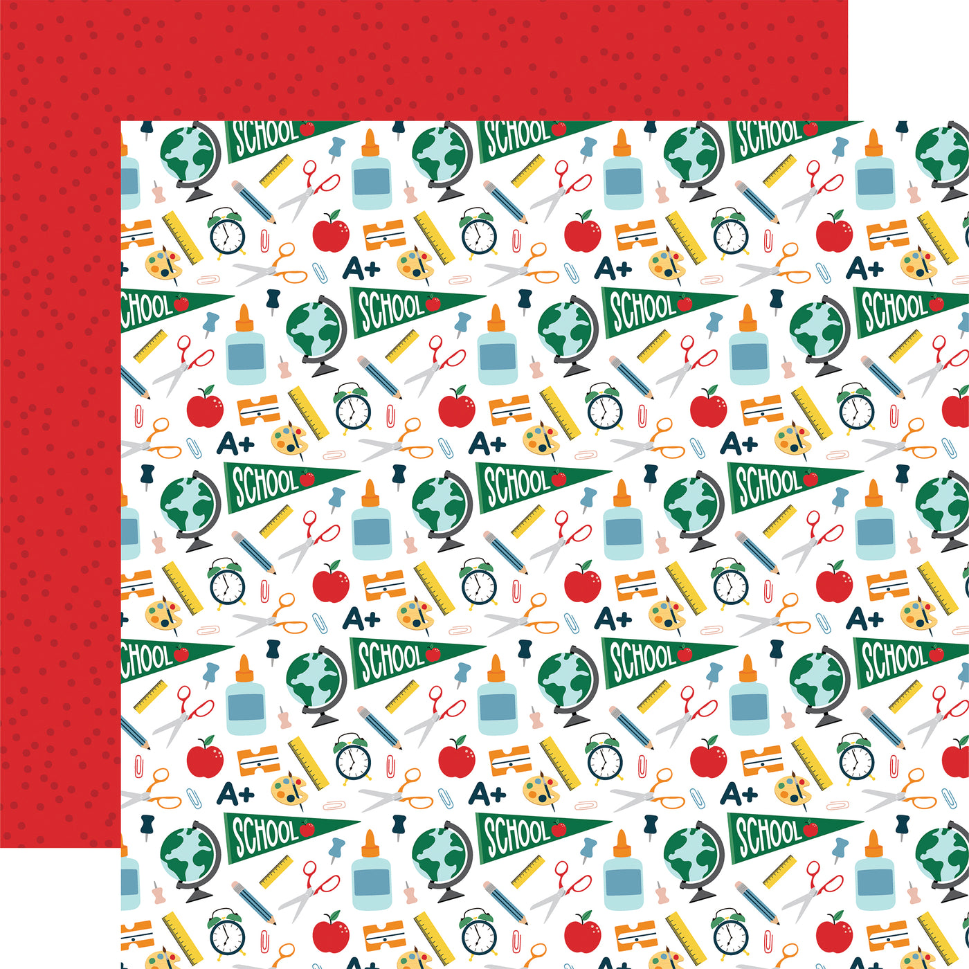 FIRST DAY OF SCHOOL 12x12 Collection Kit - Echo Park