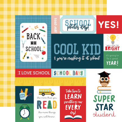 FIRST DAY OF SCHOOL 12x12 Collection Kit - Echo Park