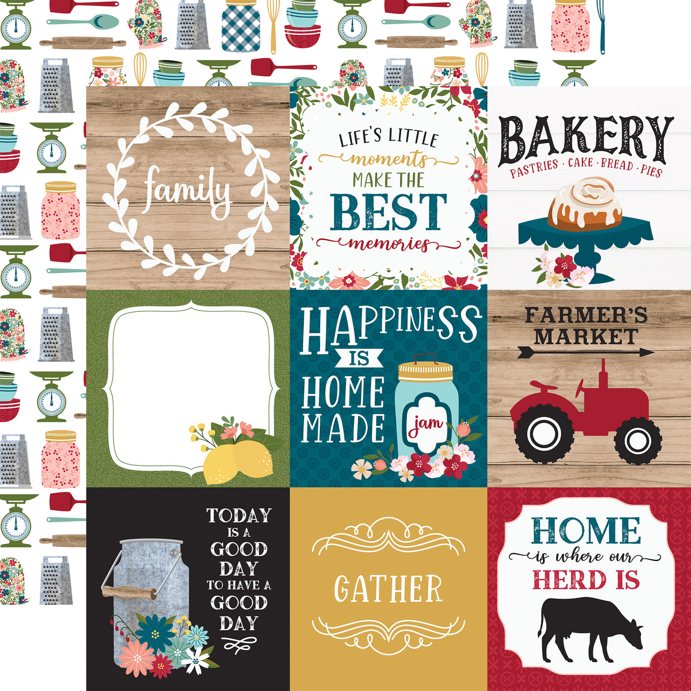 FARMER'S MARKET 12x12 Collection Kit - Echo Park