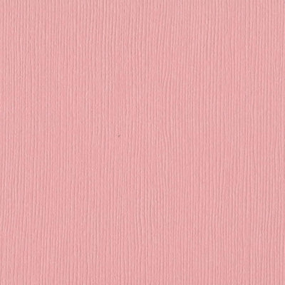 Bazzill FUSSY pink cardstock - 12x12 inch - 80 lb - textured scrapbook paper