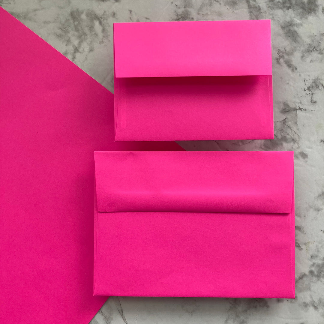 FIREBALL FUCHSIA Astrobrights Envelope - Neenah – The 12x12