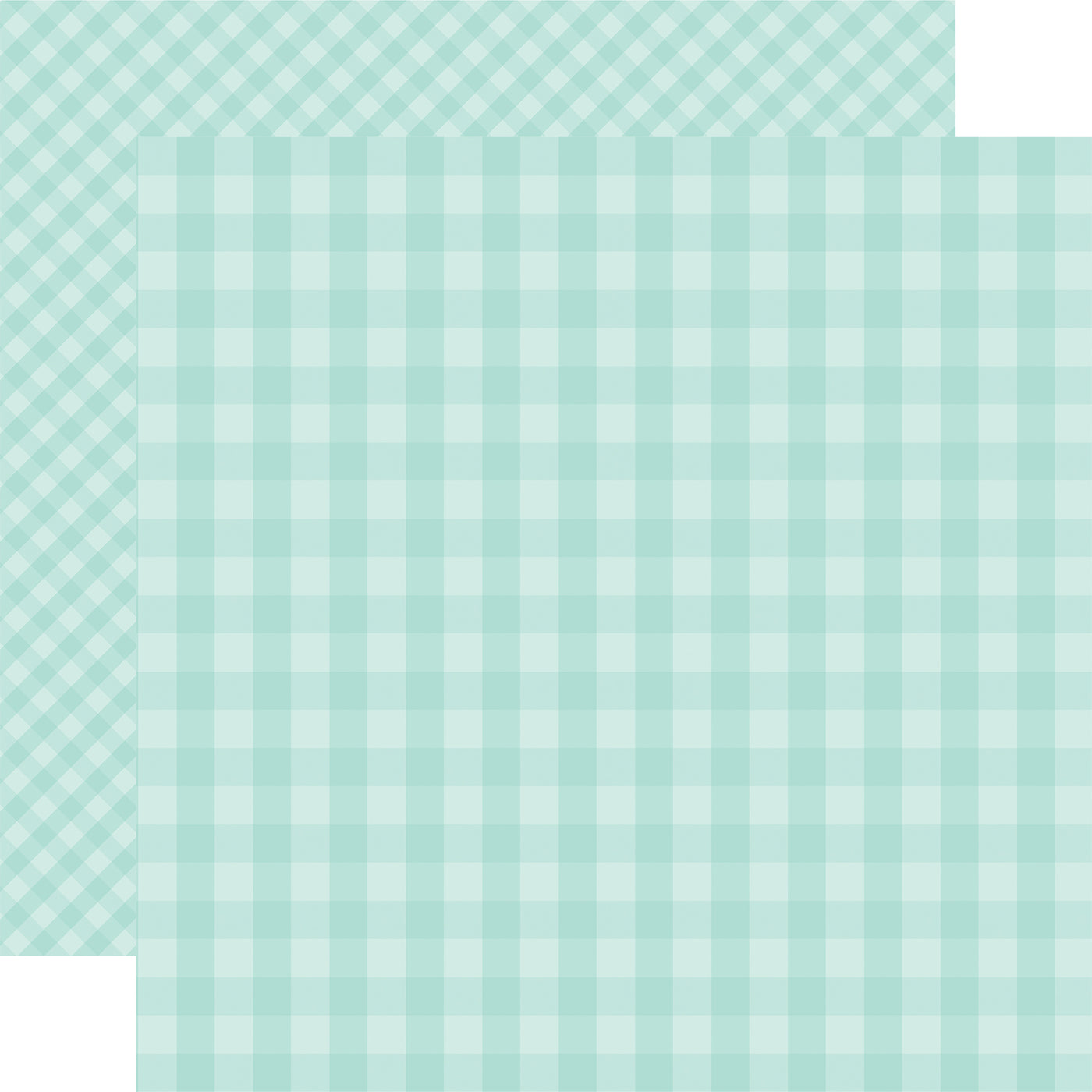 SPRING GINGHAM 12x12 Paper Pack - Echo Park