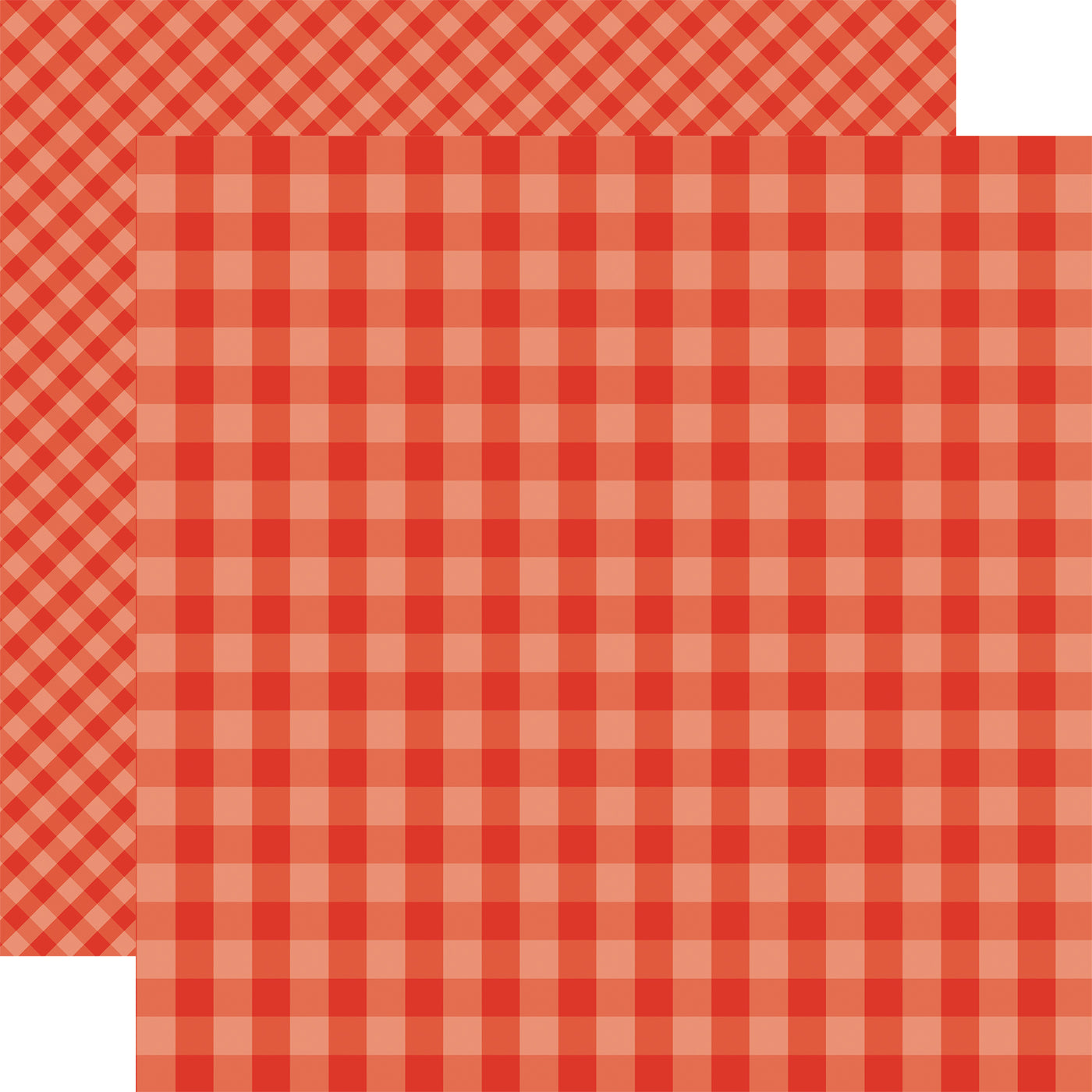 SUMMER GINGHAM 12x12 Paper Pack - Echo Park