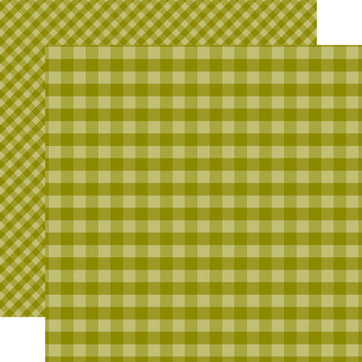 AUTUMN GINGHAM 12x12 Paper Pack - Echo Park