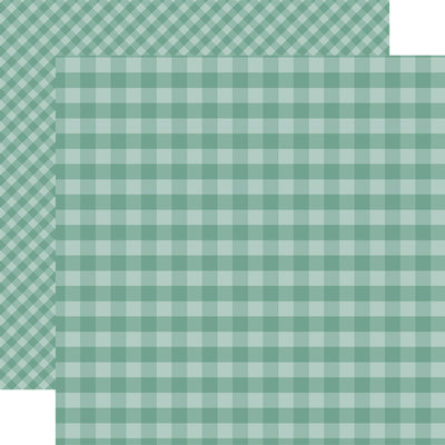 AUTUMN GINGHAM 12x12 Paper Pack - Echo Park