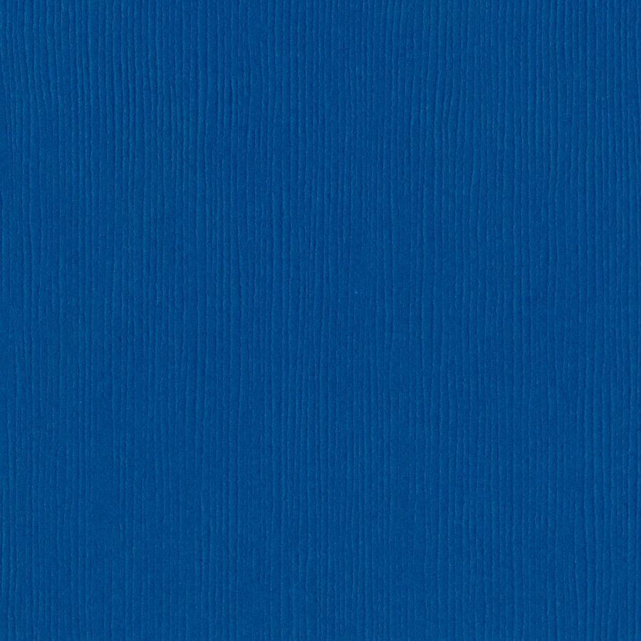 Bazzill GREAT LAKES dark blue cardstock - 12x12 inch - 80 lb - textured scrapbook paper