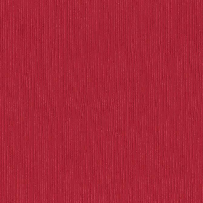 Bazzill GRENADINE red cardstock - 12x12 inch - 80 lb - textured scrapbook paper