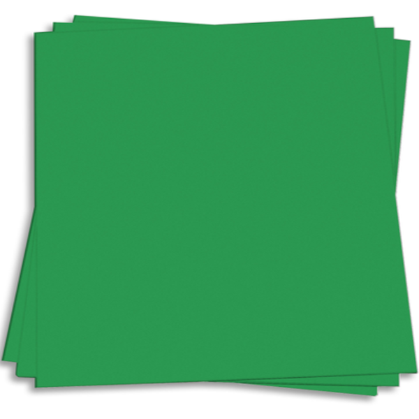 GAMMA GREEN Astrobrights 65lb Smooth Cardstock Neenah The 12x12
