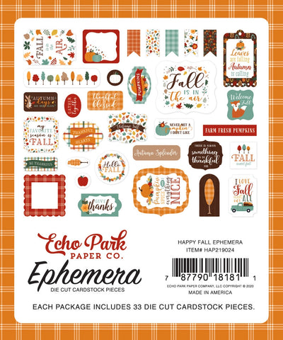 HAPPY FALL Ephemera - Echo Park