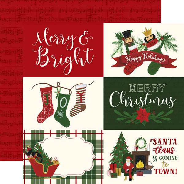 HERE COMES SANTA CLAUS 12x12 Collection Kit - Echo Park
