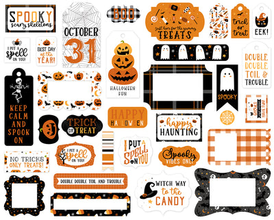 HALLOWEEN PARTY Frames & Tags - Echo Park