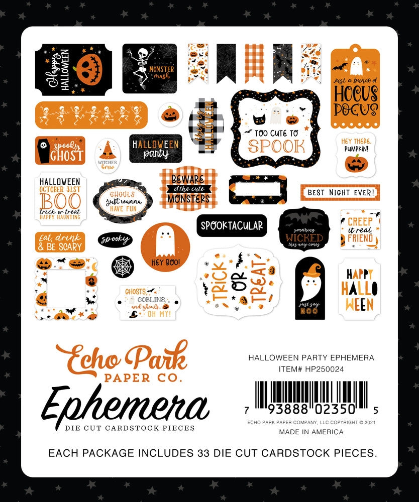 HALLOWEEN PARTY Ephemera - Echo Park