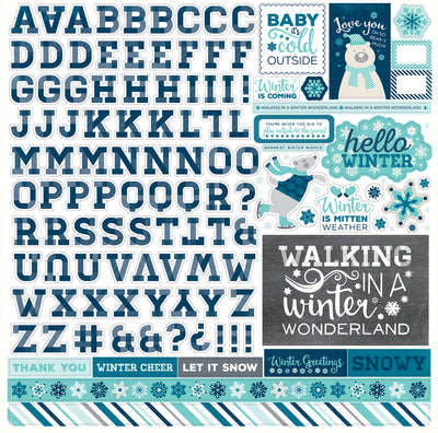 HELLO WINTER 12x12 Collection Kit - Echo Park