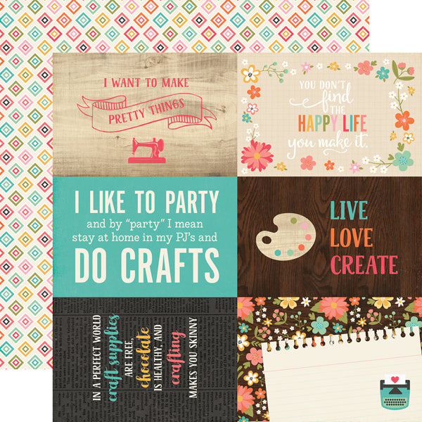 I'D RATHER BE CRAFTING 12x12 Collection Kit - Echo Park
