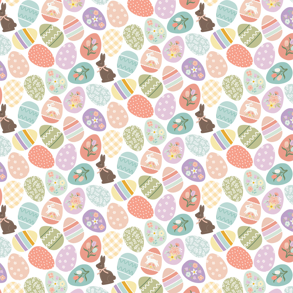 EGGS-TRA - 12x12 Double-Sided Patterned Paper - Echo Park