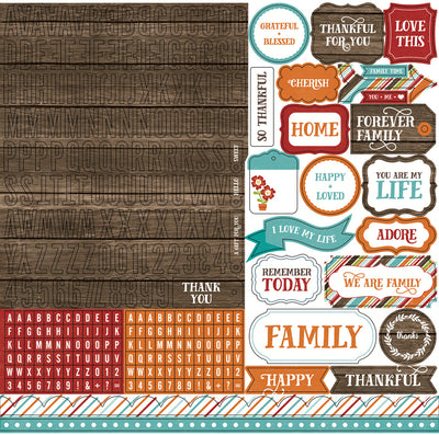 I LOVE FAMILY 12x12 Collection Kit - Echo Park