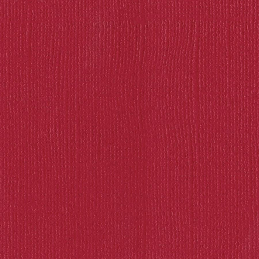 Bazzill Basics KISSES red cardstock - 12x12 inch - 80 lb - textured scrapbook paper