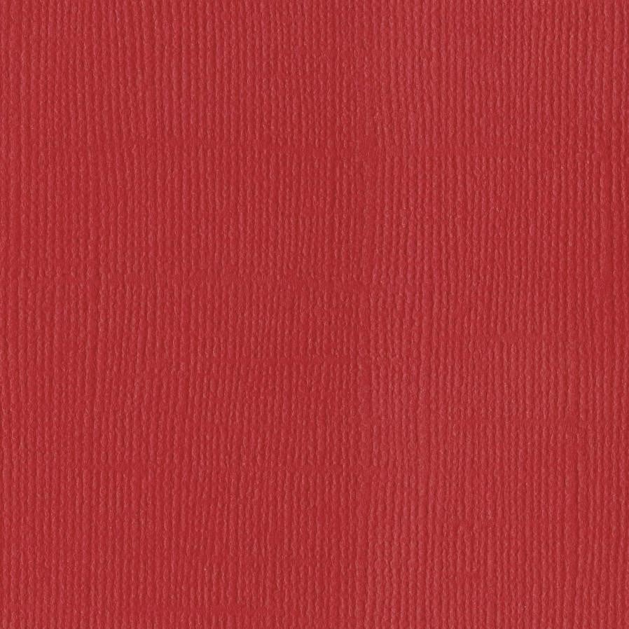 Bazzill LAVA red cardstock - 12x12 inch - 80 lb - textured scrapbook paper