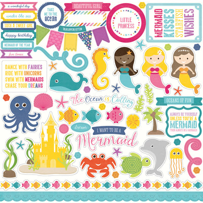 LET'S BE MERMAIDS 12x12 Collection Kit - Echo Park