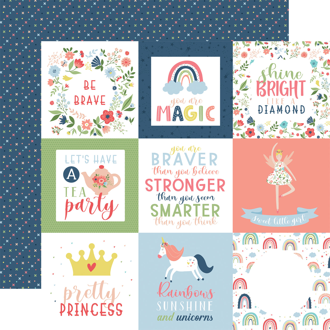 LITTLE DREAMER GIRL 12x12 Collection Kit - Echo Park