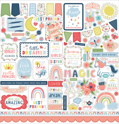 LITTLE DREAMER GIRL 12x12 Collection Kit - Echo Park