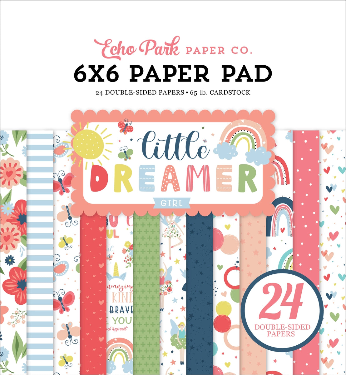 LITTLE DREAMER GIRL 6x6 Paper Pad - Echo Park