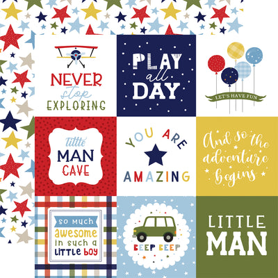 LITTLE DREAMER BOY 12x12 Collection Kit - Echo Park