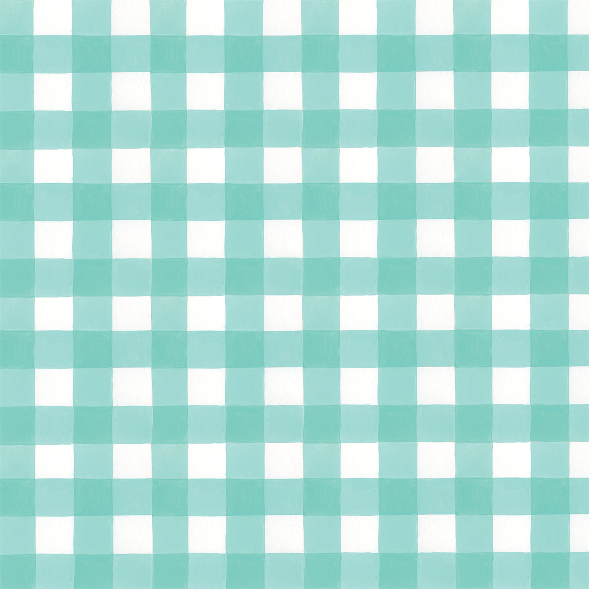 12x12 pastel teal checkboard patterned paper from Echo Park Paper