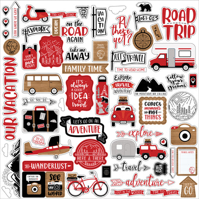 LET'S GO ANYWHERE 12x12 Collection Kit - Echo Park