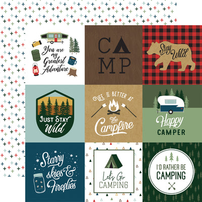 LET'S GO CAMPING 12x12 Collection Kit - Echo Park