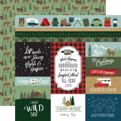 LET'S GO CAMPING 12x12 Collection Kit - Echo Park