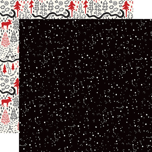 Constellations - 12x12 double-sided cardstock coordinates with Little Lumberjack Collection by Echo Park Paper