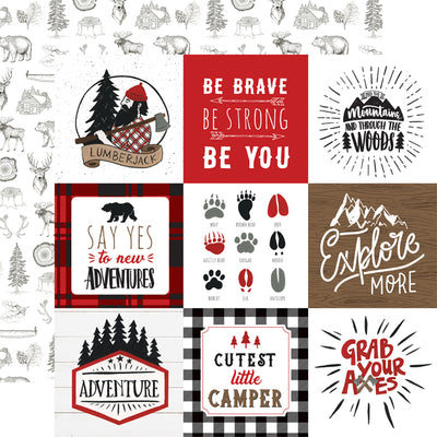 LET'S LUMBERJACK 12x12 Collection Kit - Echo Park