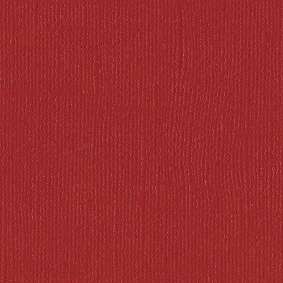 Bazzill Basics MARASCHINO red cardstock - 12x12 inch - 80 lb - textured scrapbook paper
